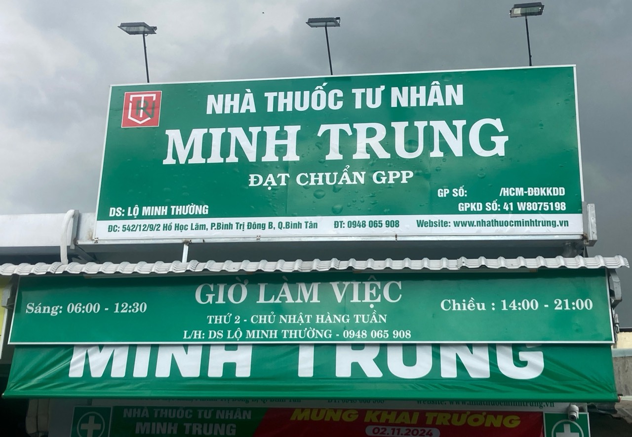 nhà thuốc bình tân